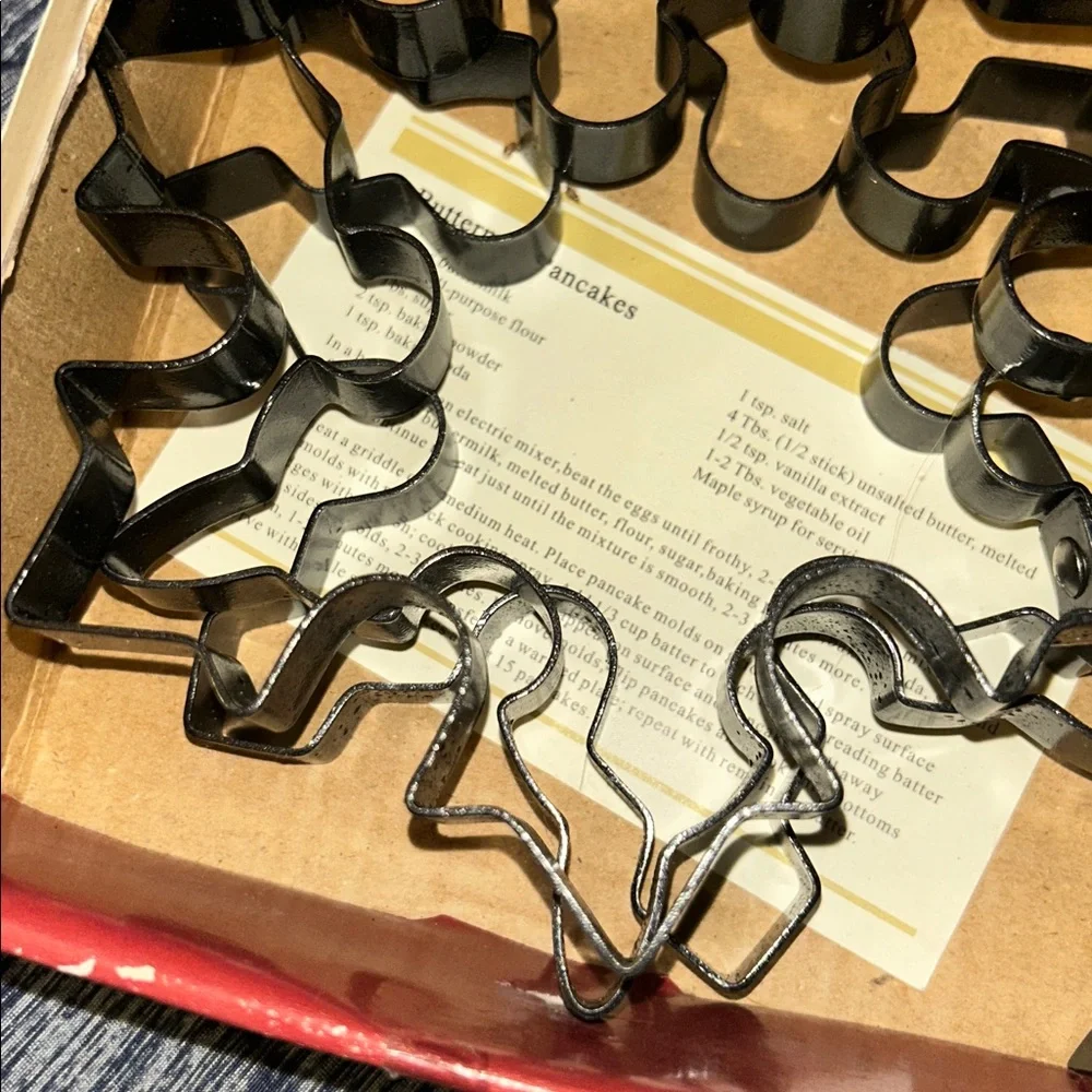 NWT Williams Sonoma winter snowflake pancake molds